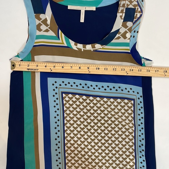 Dorothee Schumacher Top Blouse Size 2 US Small 4 100% Silk - Picture 7 of 15